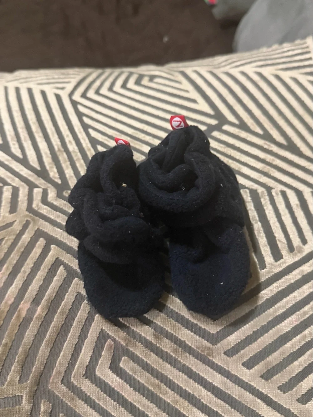 Plush Baby Booties & Slippers Set - Pink, Gray, Beige, Black